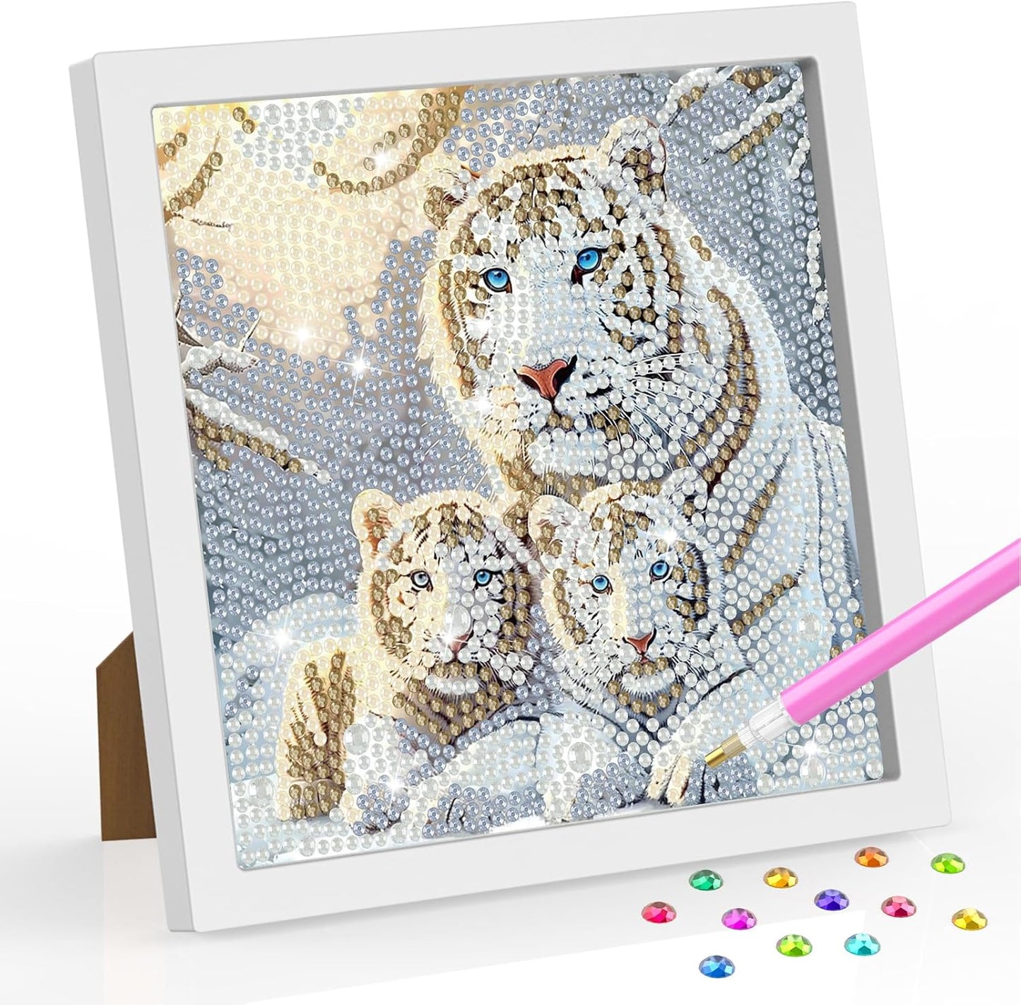 NEW Tigers in Frame - 6"x6"