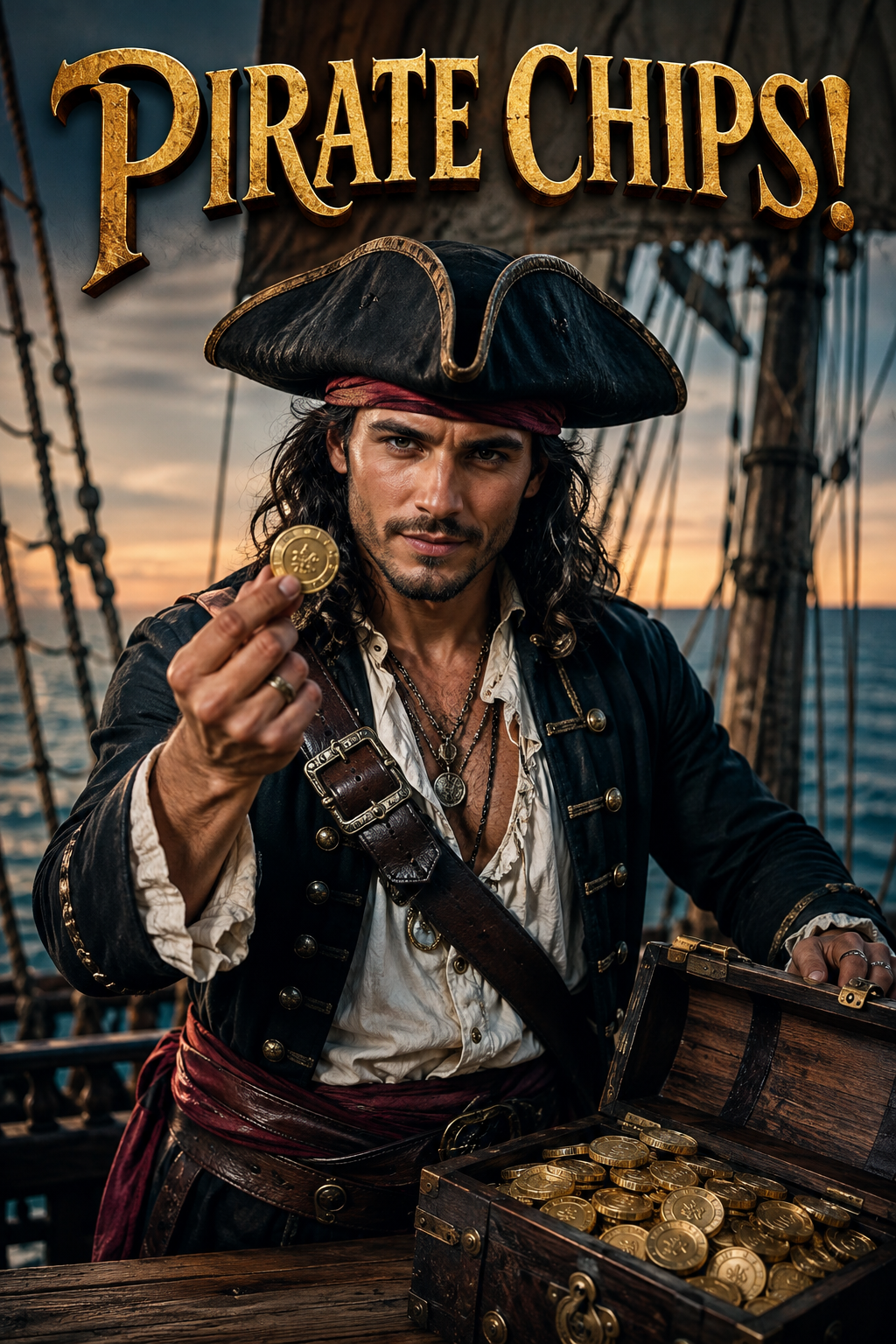 PIRATE CHIPS - Dig for LUCKY LOOT Gold!