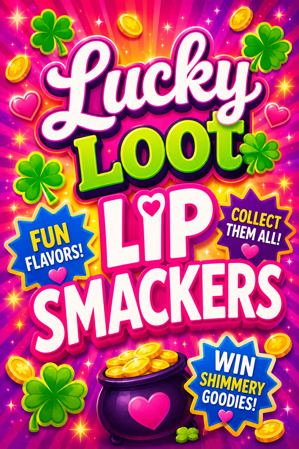 LUCKY LOOT Lip Smackers!