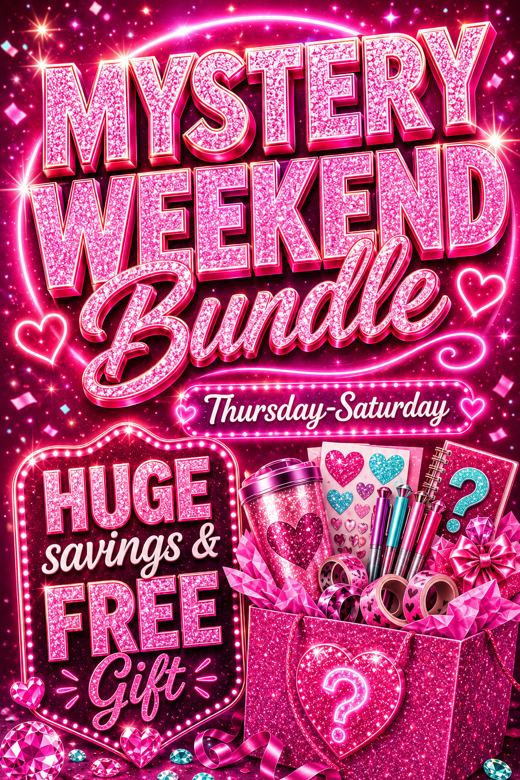 July Mystery WEEKEND Bundle (Thursday, Friday, Saturday)