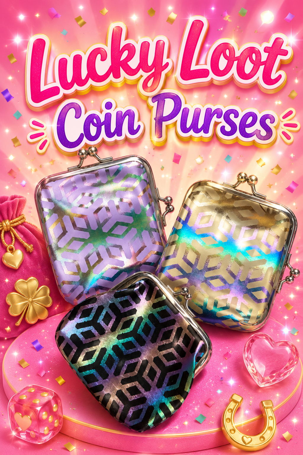 Lucky Loot Coin Purses with MEGA LOOT!