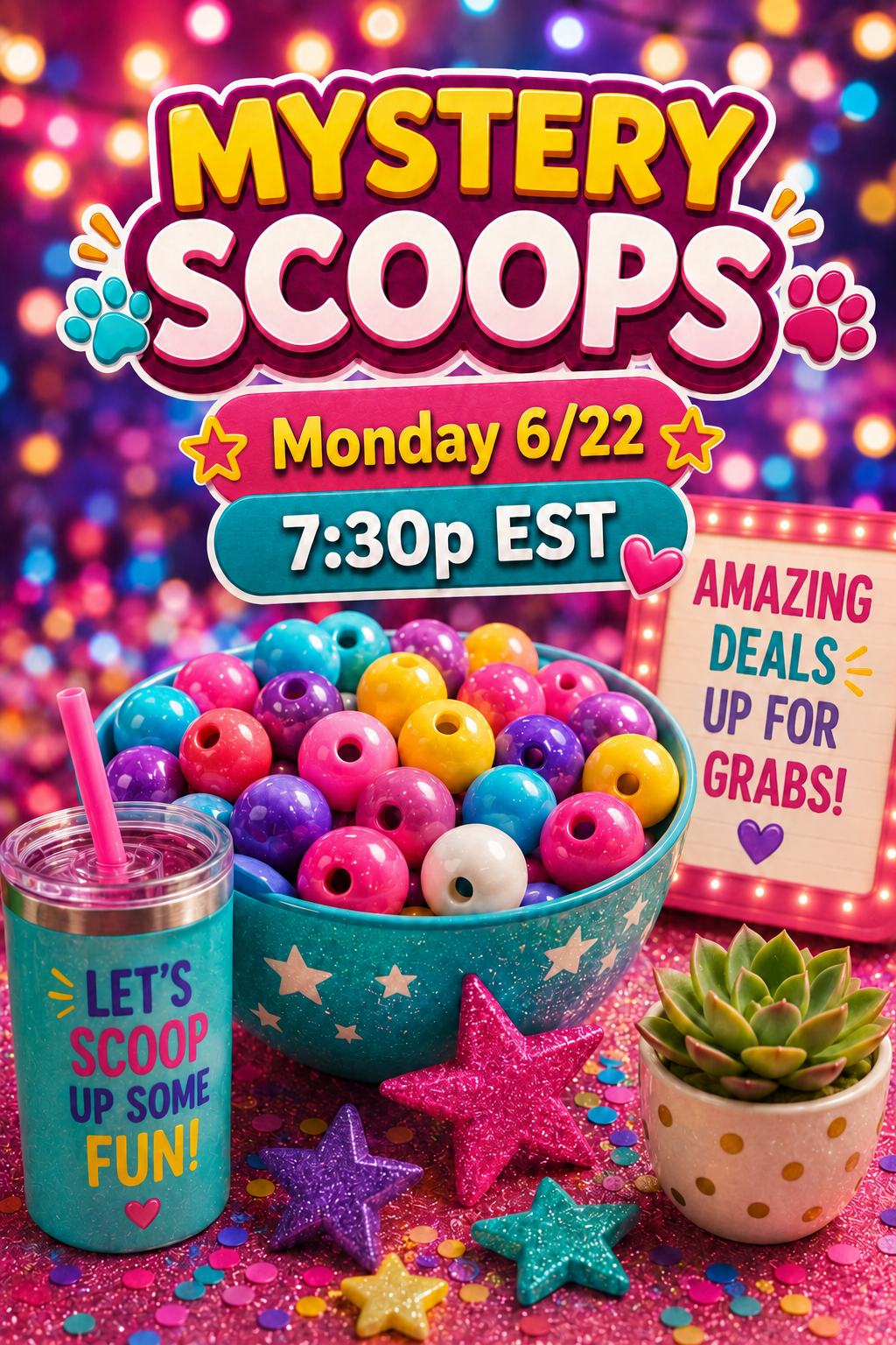 MYSTERY Scoops - Monday 6/22 at 7:30p EST