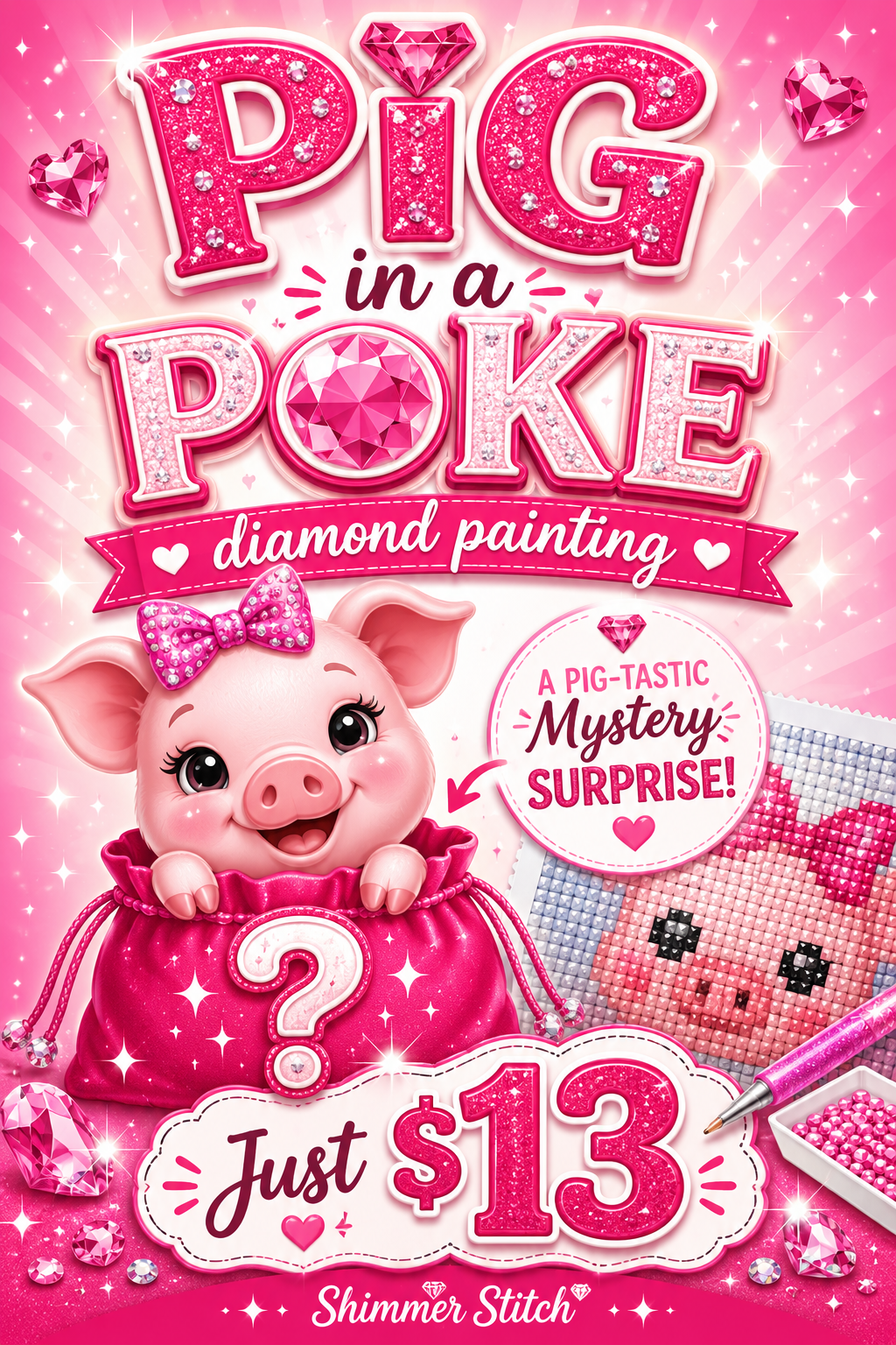 Pig in a Poke MYSTERY Kit - Claim While LIVE! 7/28