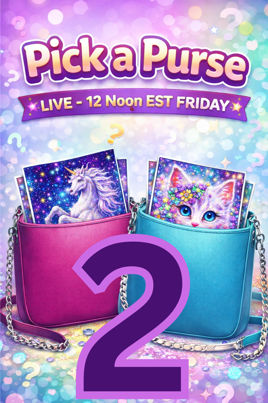 Pick a Purse GAME - LIVE on Friday 1/30 at noon EST