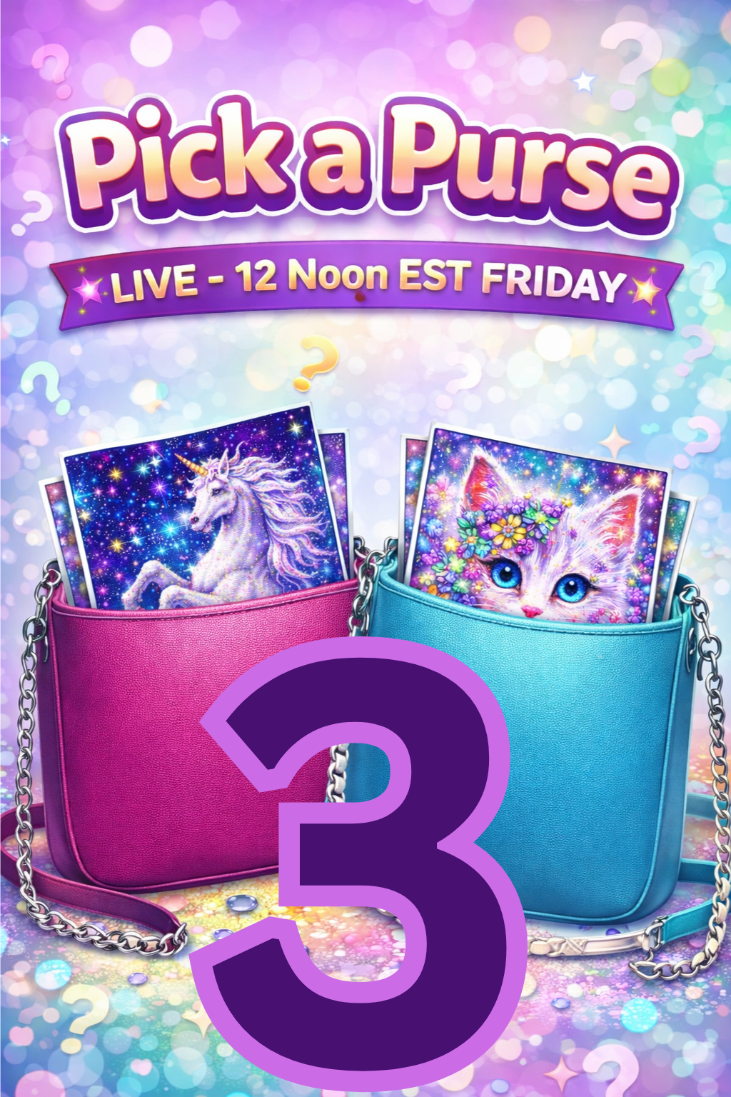 Pick a Purse GAME - LIVE on Friday 1/30 at noon EST