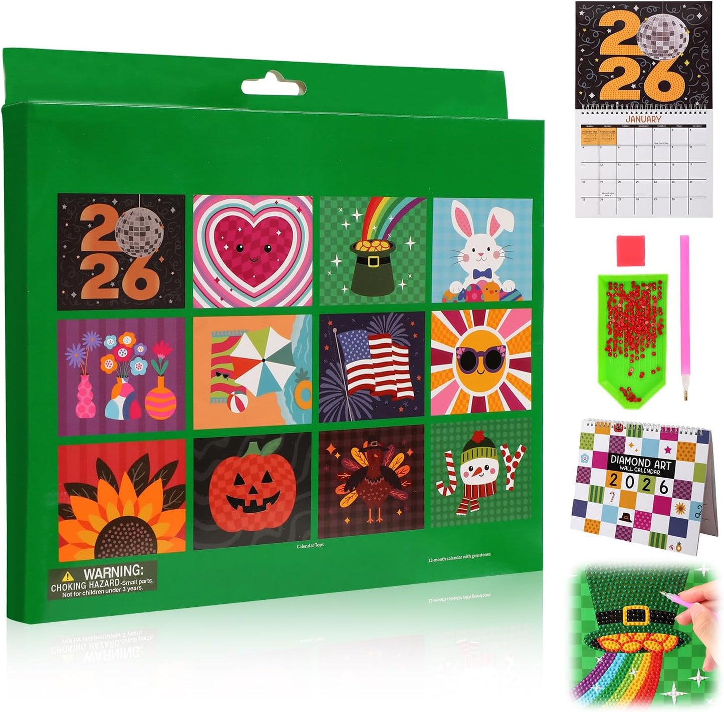 NEW 2026 Diamond Art Calendar