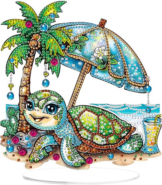 NEW Beach Turtle Tabletop Decor