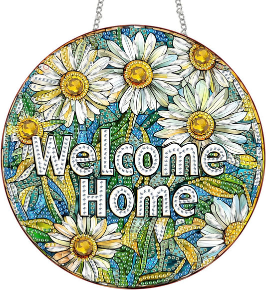NEW Welcome Home Hanging Pendant - 7"