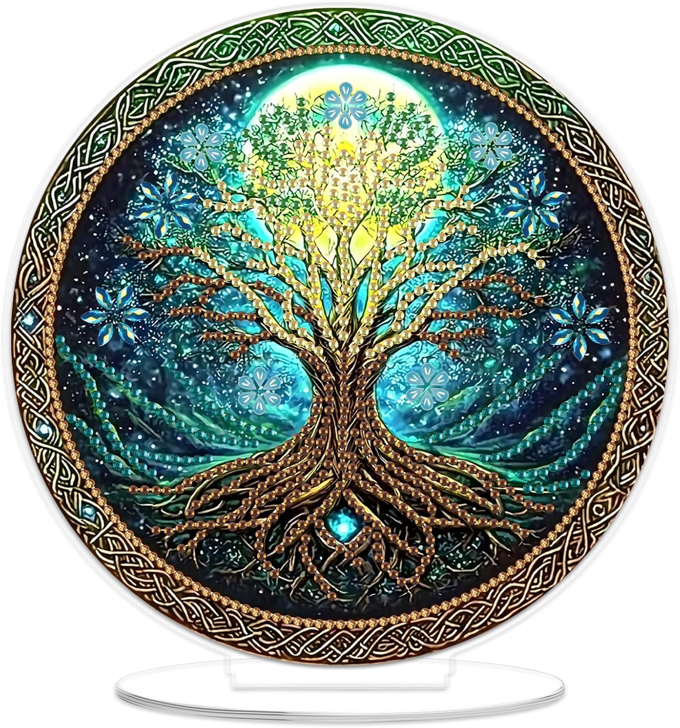 NEW Moonlight Tree Tabletop Decor 7.5"x8"
