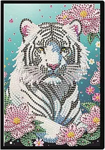 1/21/26: #15 NEW White Tiger Notebook 6"x8" 50 Blank Pages
