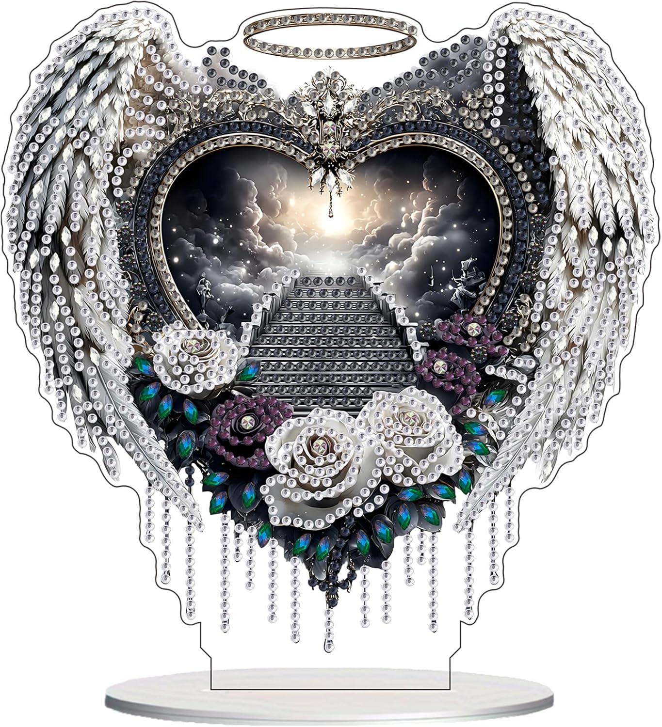 NEW Stairway to Heaven Tabletop Decor - 7"x7"