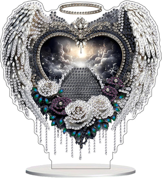 NEW Stairway to Heaven Tabletop Decor - 7"x7"