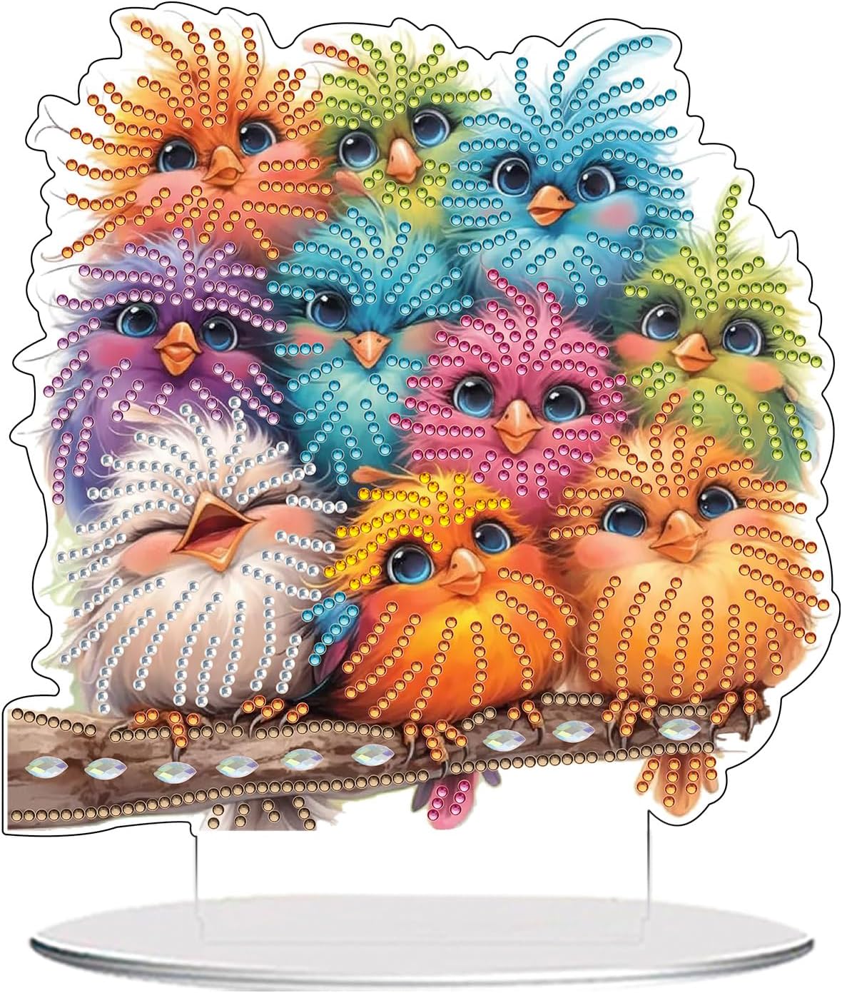 NEW Bunch of Birds Tabletop Decor 8"