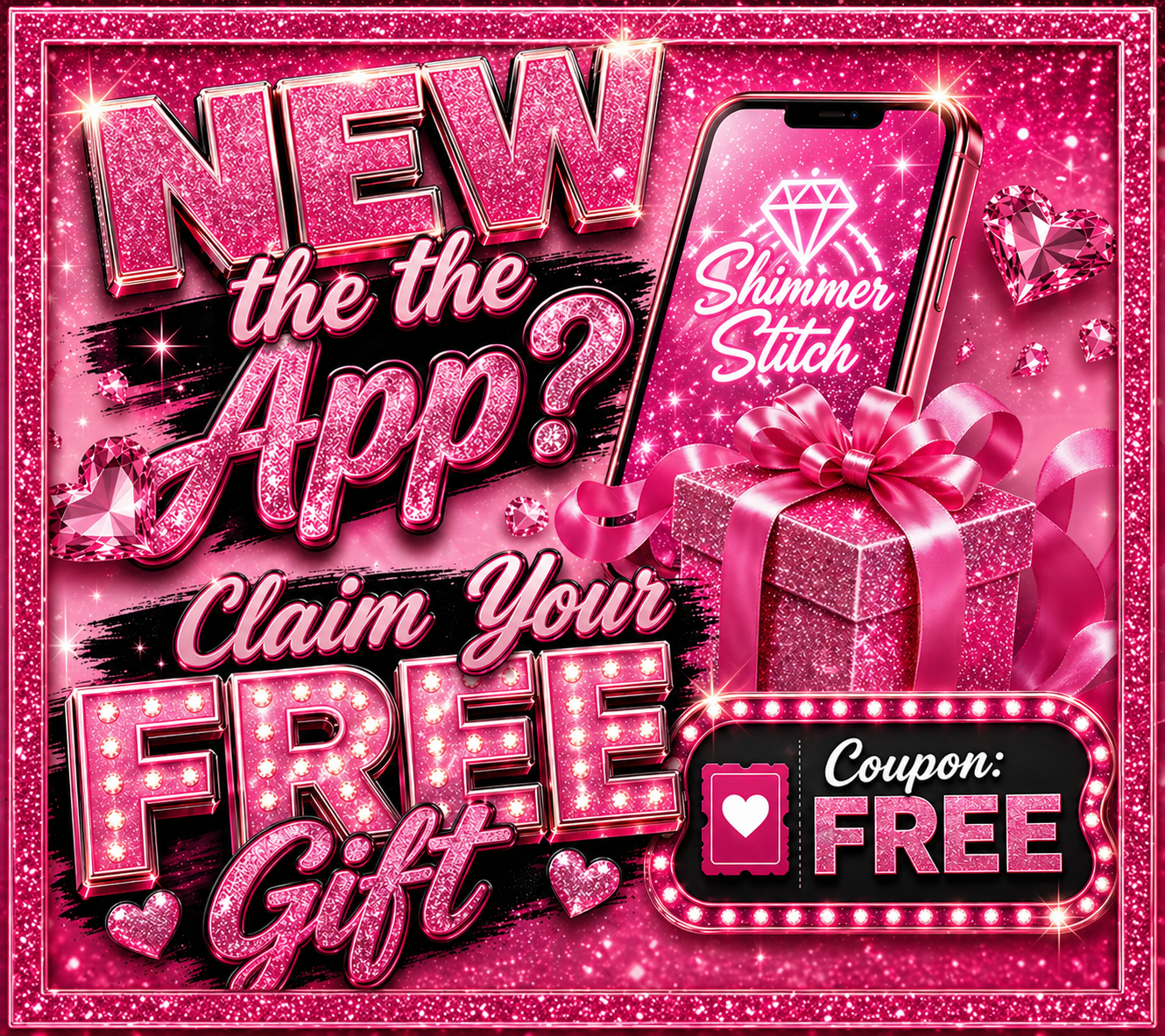 Choose your FREE gift for downloading the app - use coupon: FREE