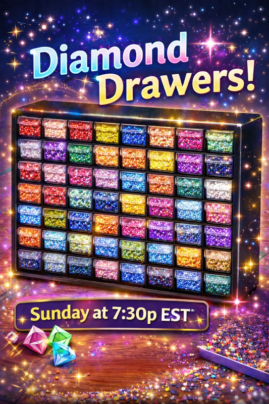 Diamond Drawers LIVE Sunday 3/1 at 7:30pm EST