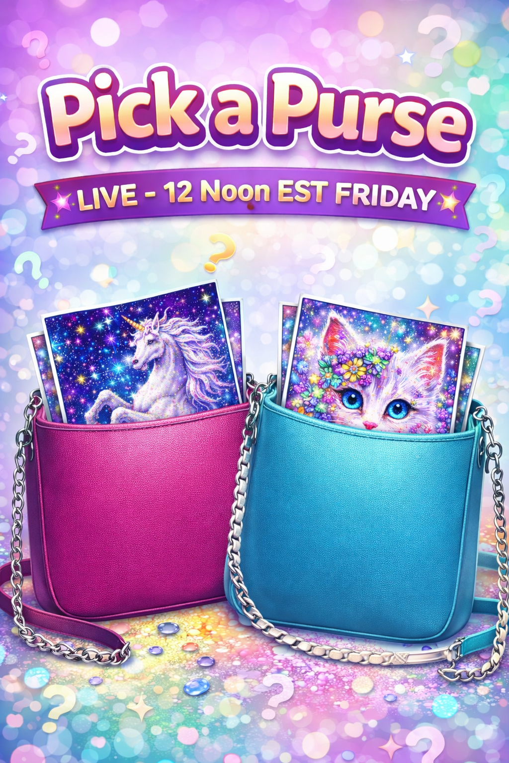 Pick a Purse GAME - LIVE on Friday 1/30 at noon EST