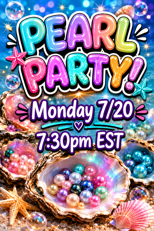 PEARL PARTY LIVE - Monday 7/20 at 7:30p EST