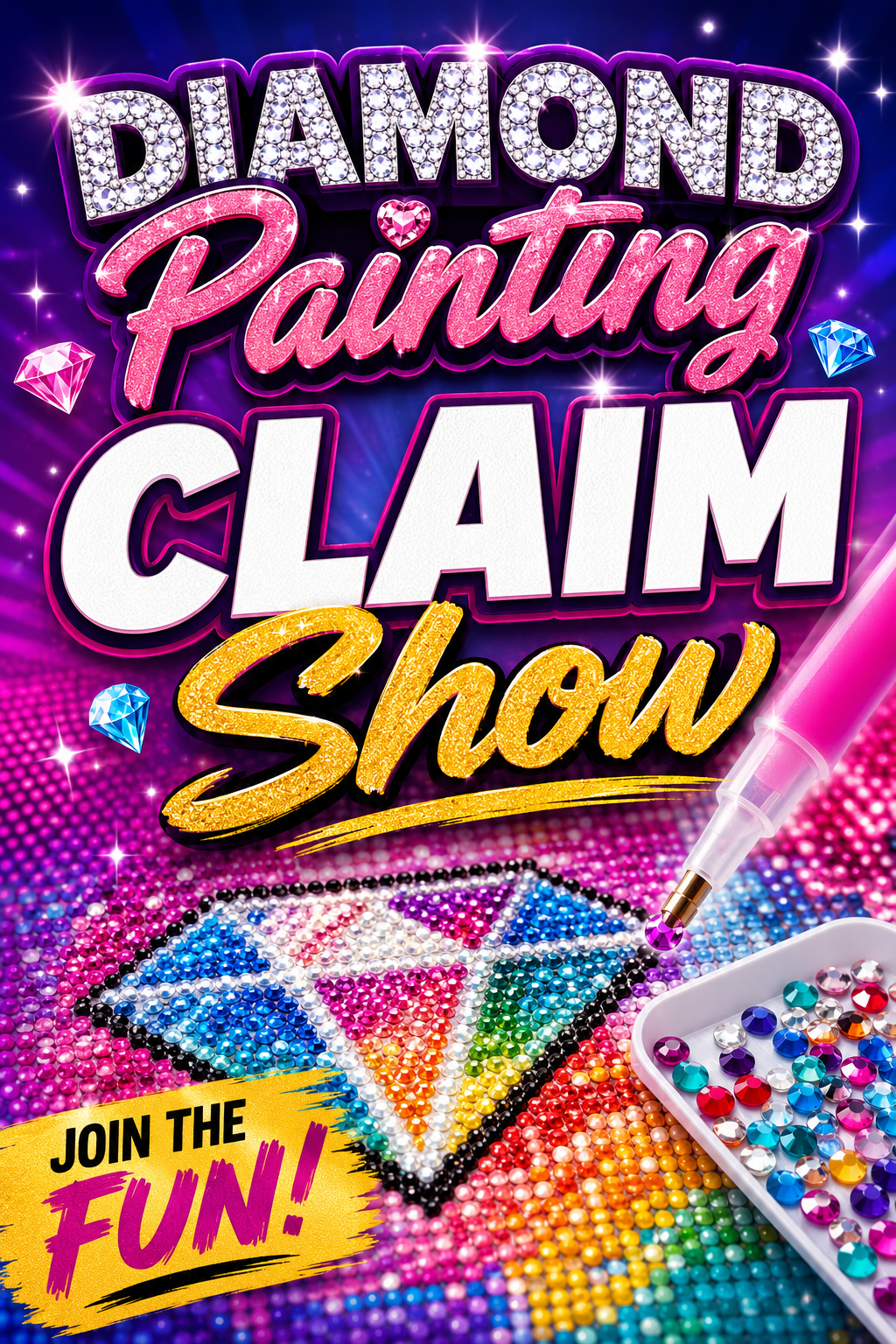 Diamond Painting NEW Kits - Claim While LIVE! Wednesday 7/1 at 7:30p EST
