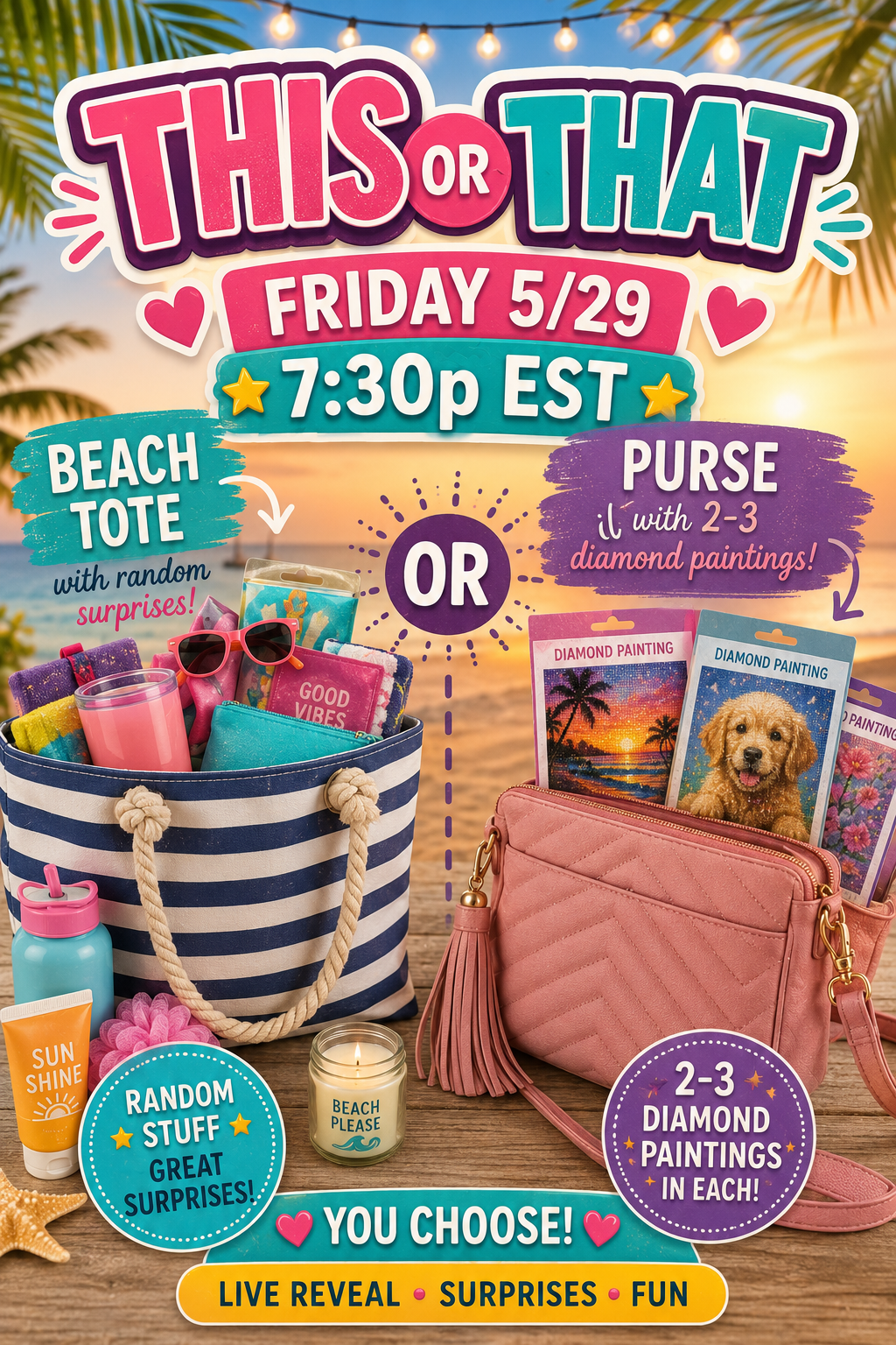This or That MYSTERY Bags - LIVE Friday 5/29 7:30pm EST