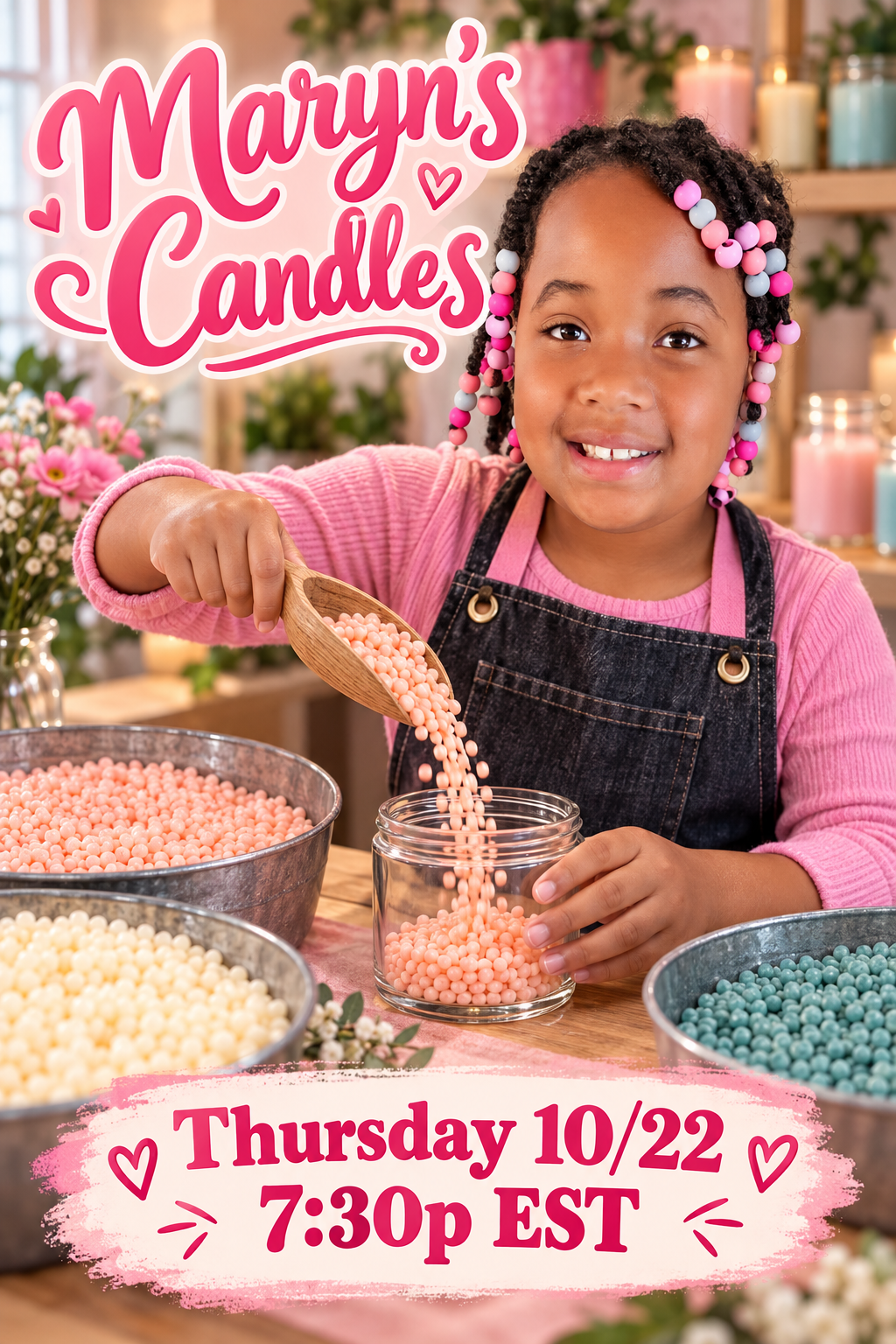 Maryn's Candles - Thursday 10/22 7:30p EST