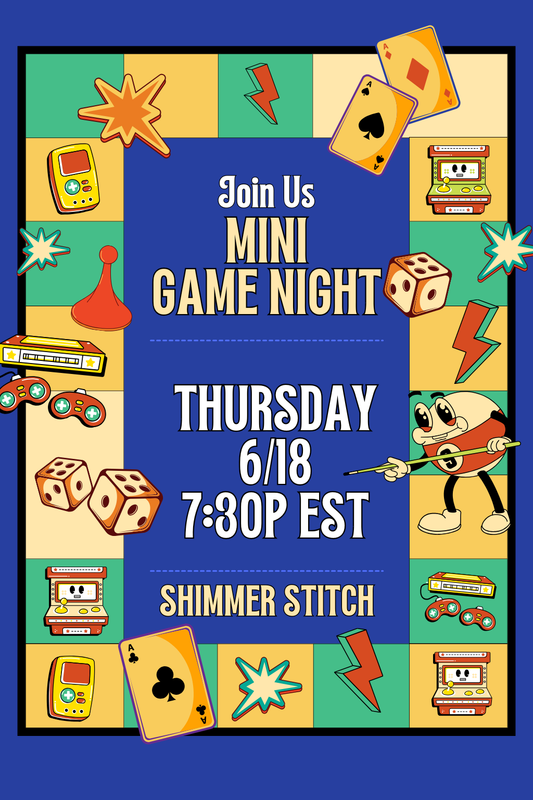 Mini GAME Night - LIVE Thursday 6/18 at 7:30pm EST
