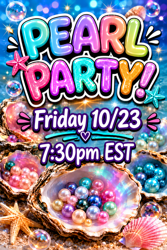 PEARL PARTY LIVE - Friday 10/23 7:30p EST