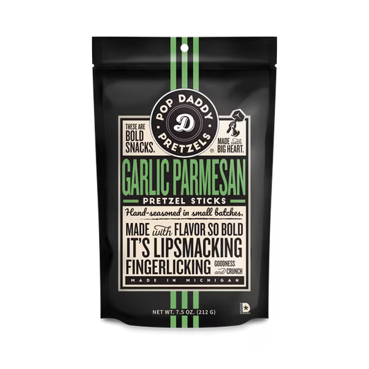Garlic Parmesan Pretzels