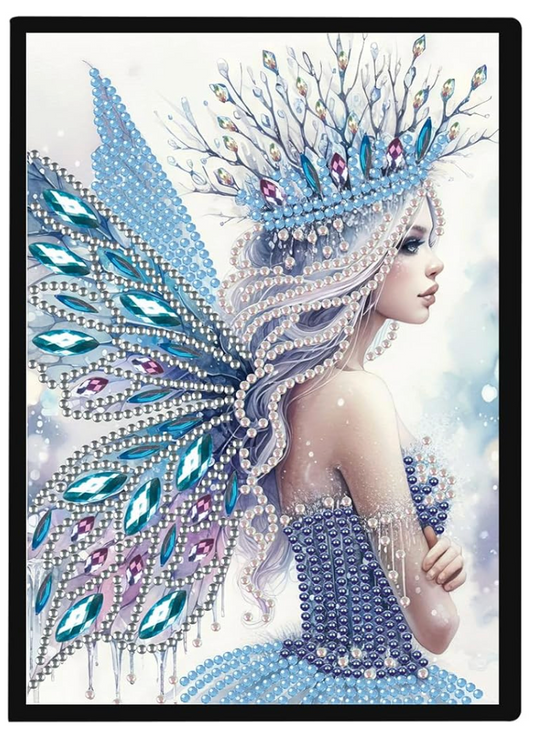 1/28/26: NEW Pretty Fairy Princess Notebook 6"x8" 50 Blank Pages