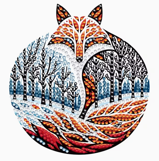 NEW Fox Hanging Pendant - 5"x6"