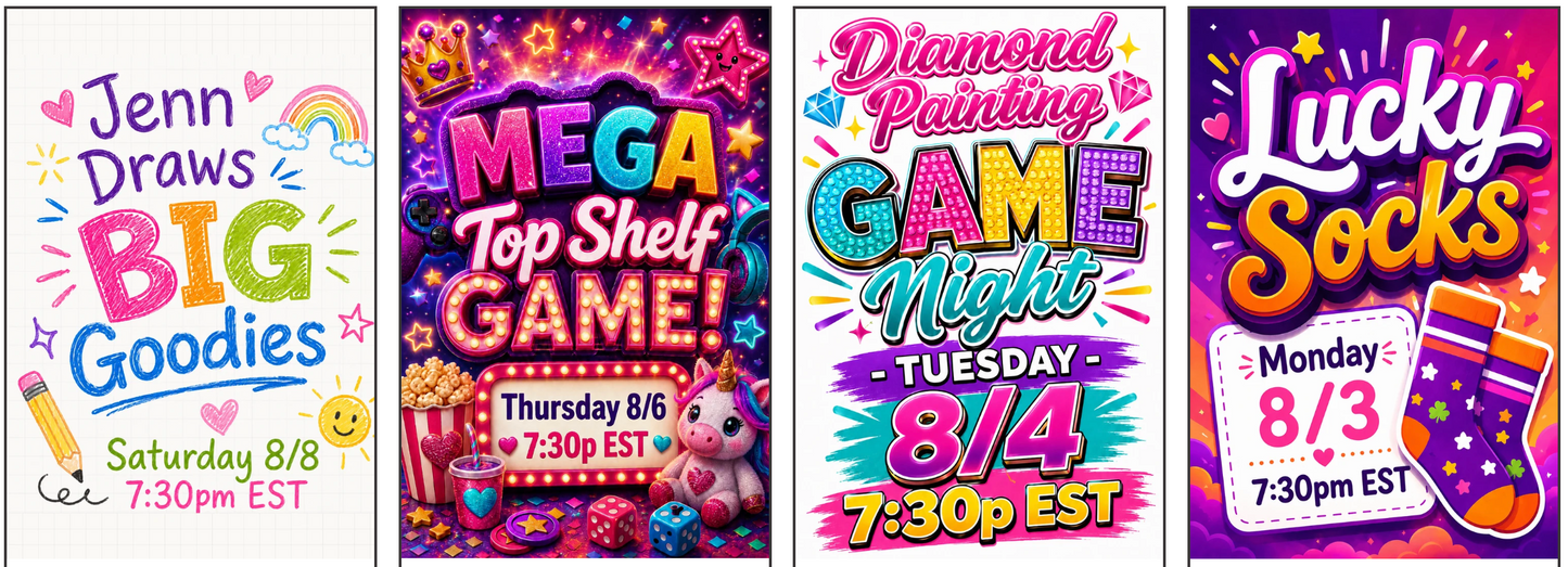 Week Bundle - Available SUNDAY 8/2 until 8pm EST only!
