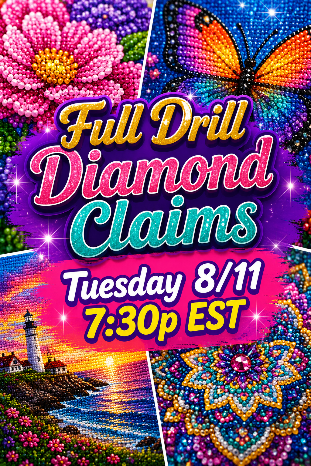FULL DRILL Claim Show - Tuesday 8/11 7:30pm EST