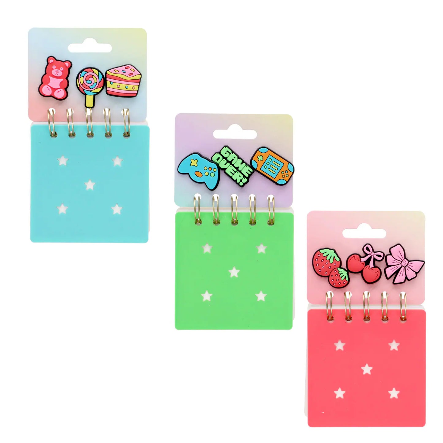 Notepad w/ Charms WITH LUCKY LOOT!